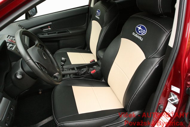 Kožené autopoťahy Subaru XV