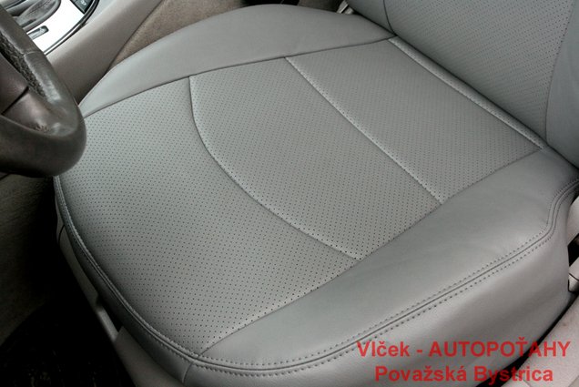Kožené autopoťahy Mercedes E-Klasse, Leather Look Perfo v strede