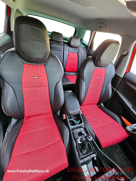 Autopotahy Škoda Karoq, Classic collection Leather Look, ORIGINAL PRODUCT MAD