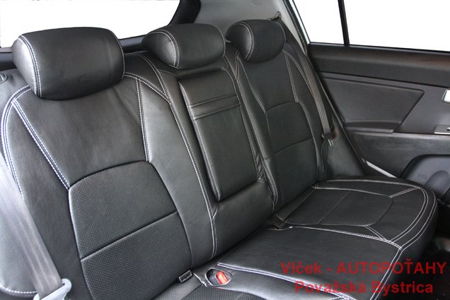 Kožené autopoťahy Kia Sportage, Leather Look Perfo v strede