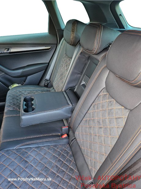 Autopoťahy Škoda Karoq, Exclusive alcantara collection, ORIGINAL PRODUCT MAD