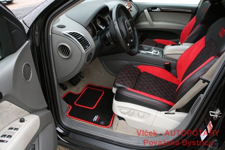 Autokoberce, autorohože na mieru na Audi Q7