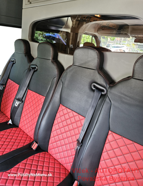 Autopoťahy Renault Master, Exclusive Leather Look collection, ORIGINAL PRODUCT MAD