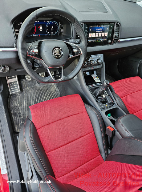 Autopotahy Škoda Karoq, Classic collection Leather Look, ORIGINAL PRODUCT MAD
