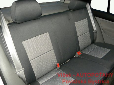 AUTOPOTAHY Volkswagen Golf 4. generácie, látková kombinácia, logo ORIGINAL PRODUCT MAD AUTOPOTAHY Volkswagen Golf 4. generácie, látková kombinácia, logo ORIGINAL PRODUCT MAD