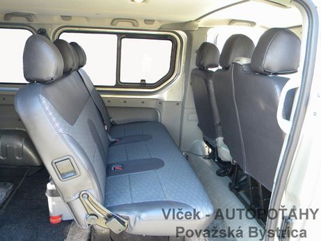 AUTOPOTAHY Renault TRAFFIC, Leather Look v kombinácii s látkou, ORIGINAL PRODUCT MAD AUTOPOTAHY Renault TRAFFIC, Leather Look v kombinácii s látkou, ORIGINAL PRODUCT MAD