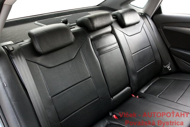 Kožené autopoťahy Hyundai i40 s perforovanou kožou v strede