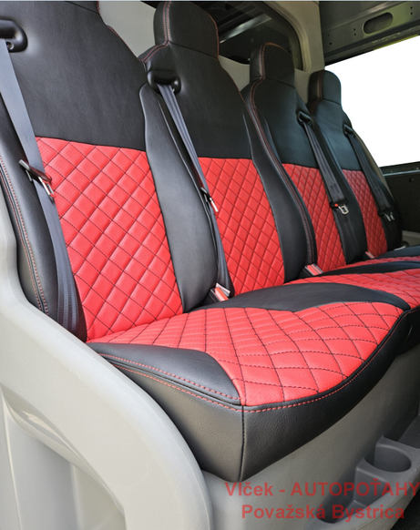 Autopoťahy Renault Master, Exclusive Leather Look collection, ORIGINAL PRODUCT MAD