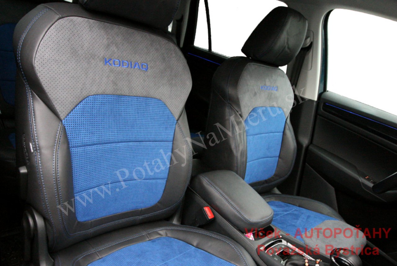 autopotahy poťahy do auta šité na mieru mad individual auto design Škoda Kodiaq   autopotahy poťahy do auta šité na mieru mad individual auto design Škoda Kodiaq  4v